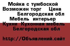 Мойка с тумбоской. Возможен торг! › Цена ­ 1 000 - Белгородская обл. Мебель, интерьер » Кухни. Кухонная мебель   . Белгородская обл.